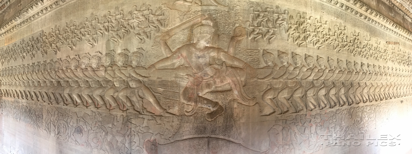 Angkor Wat's Churning of the Ocean of Milk, Siem Reap, Cambodia