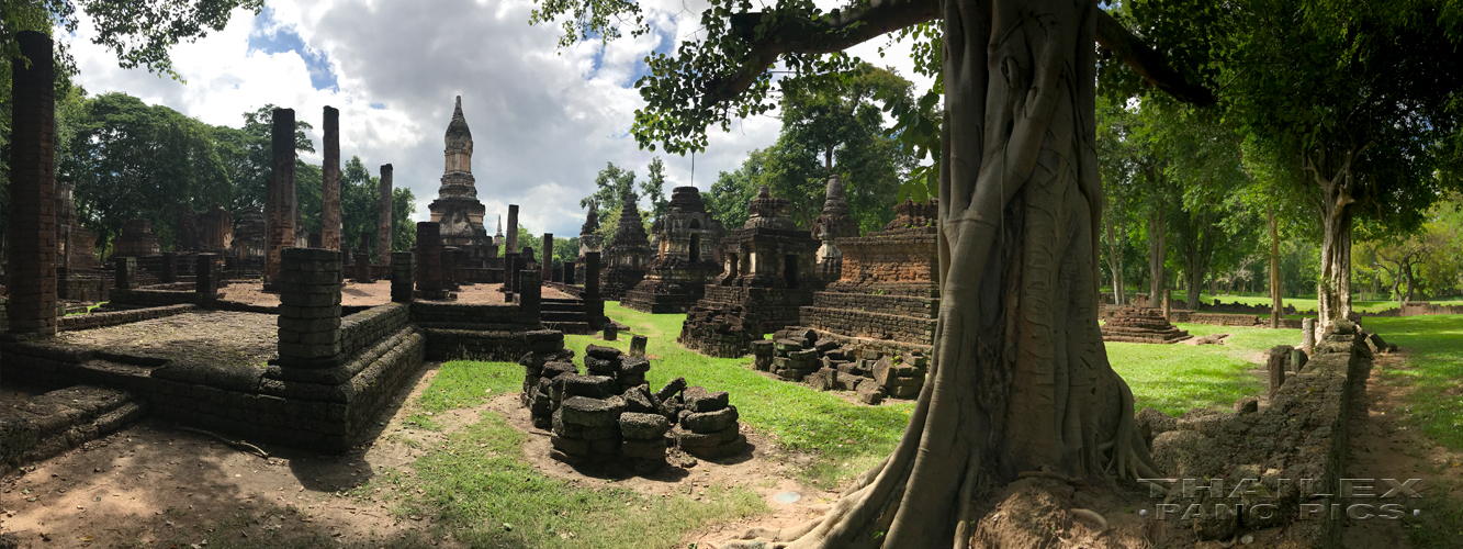 Wat Chedi Jed Thaew, Sri Satchanalai, Thailand