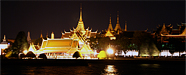 Chao Phraya River by night