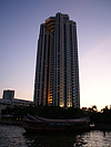 Chao Phraya River by night