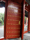 Chinese red doors