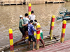 pile driving (Burmese style)