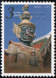 Statue of Totsakan at Wat Phra Kaew