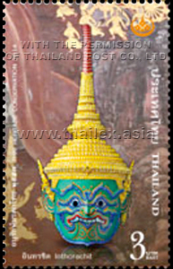 Thai Heritage Conservation Day - Giants' Khon Masks