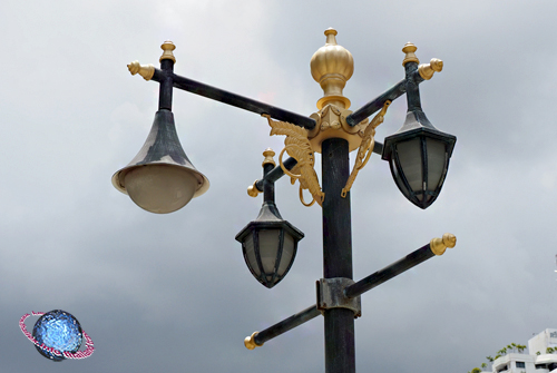 Amalaka Street Lantern, Khwaeng Silom, Khet Bang Rak, Bangkok