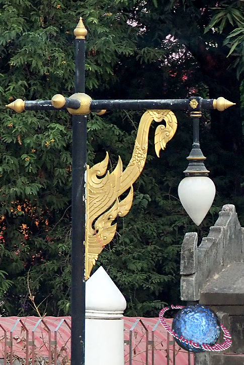 Eave Bracket Street Lantern, Meuang Phitsanulok, Amphur Meuang, Phitsanulok