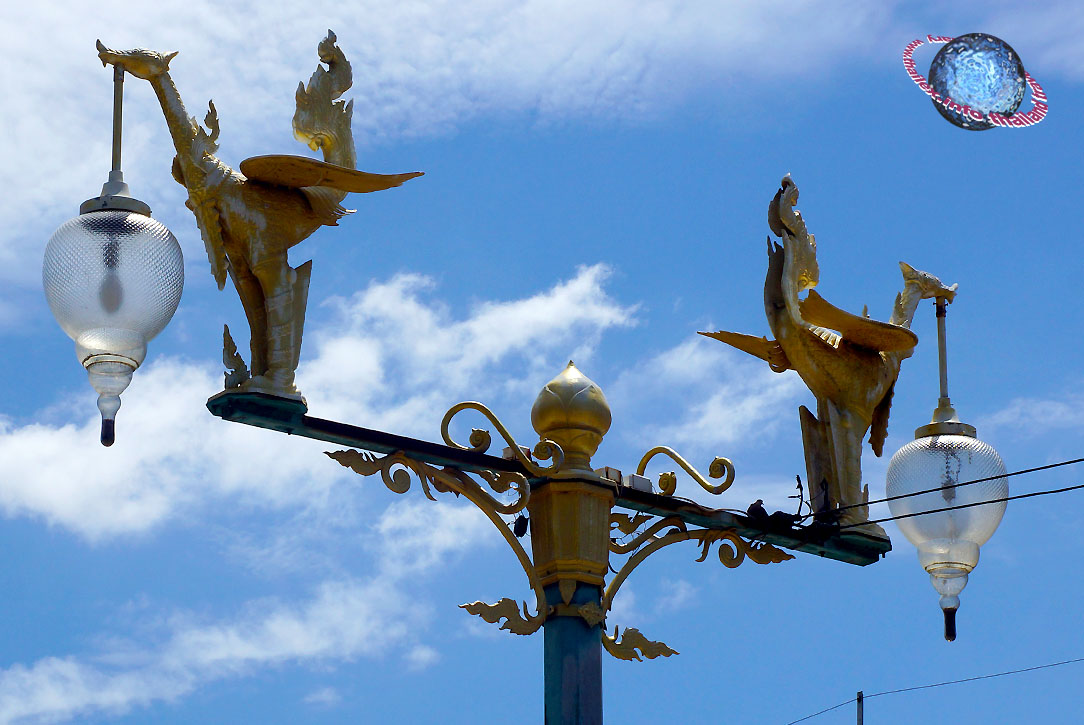 Hongse Street Lantern, Thetsabahn Nakhon, Amphur Meuang, Phra Nakhon Si Ayutthaya