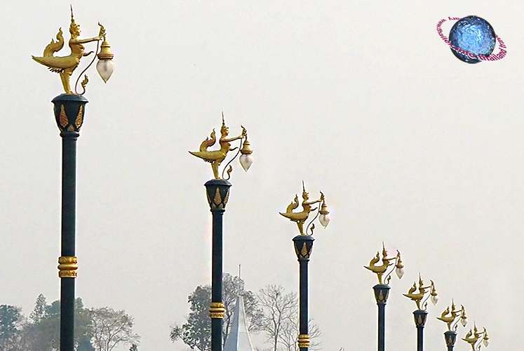 Kinnari Street Lantern, Tambon Doi Hang, Amphur Meuang, Chiang Rai