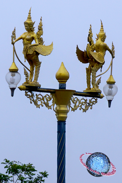 Kinnari Street Lantern, Tambon Lampang Luang, Amphur Ko Kha, Lampang