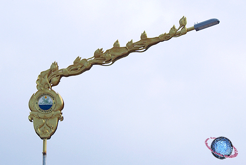 Lotuses Street Lantern, Tambon Nong Preua, Amphur Banglamung, Chonburi