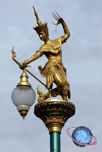 Manohra Dancer Street Lantern, Tambon Hat Yai, Amphur Hat Yai, Songkhla