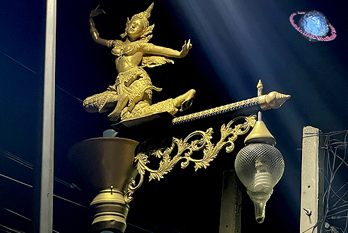 Mekhala Street Lantern, Tambon Laem Fa Pha, Amphur Phra Samut Chedi, Samut Prakan