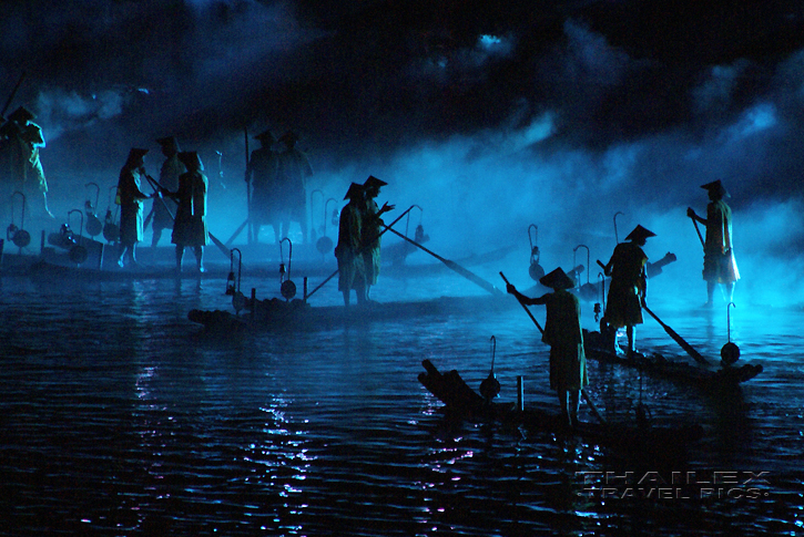 Rafts, Yangshuo (China)