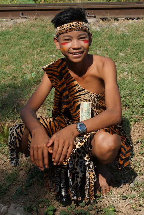 Tiger Boy, Amarapura (Myanmar)