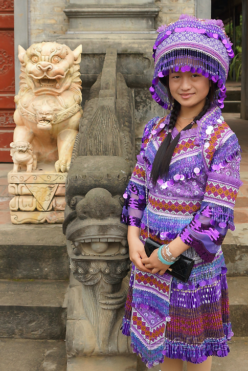 Hmong Girl, Bac Ha (Vietnam)